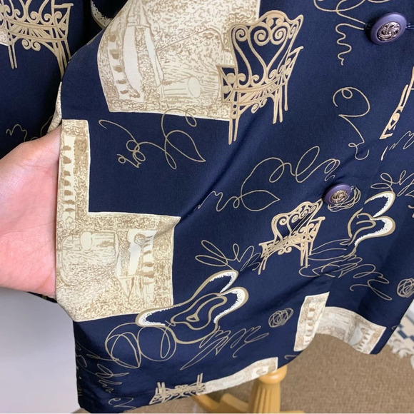 Vintage 90s Y2K Art To  Wear Womens Oversized Blazer No Size Tag - Picture 9 of 11